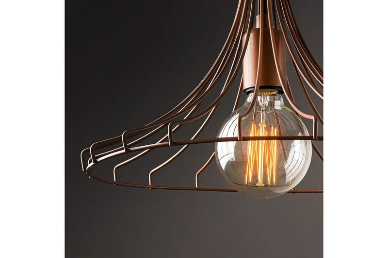 Lysekrone Benros Kobber - Kobber - Belysning - Innendørsbelysning & Lamper - Vinduslampe