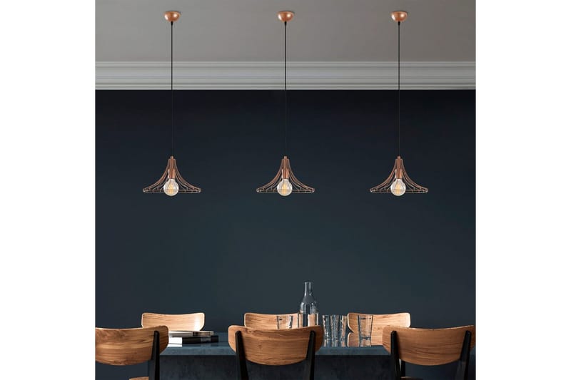 Lysekrone Benros Kobber - Kobber - Belysning - Innendørsbelysning & Lamper - Vinduslampe