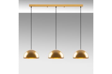 Lysekrone Brena Gull Tre Sokkel - 145 x 40 x 116 cm - Belysning - Innendørsbelysning & Lamper - Taklampe - Kjøkkenlampe & taklampe kjøkken