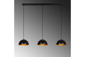 Lysekrone Brena Svart Tre Sokkel - 140 x 30 x 111 cm - Belysning - Innendørsbelysning & Lamper - Vinduslampe