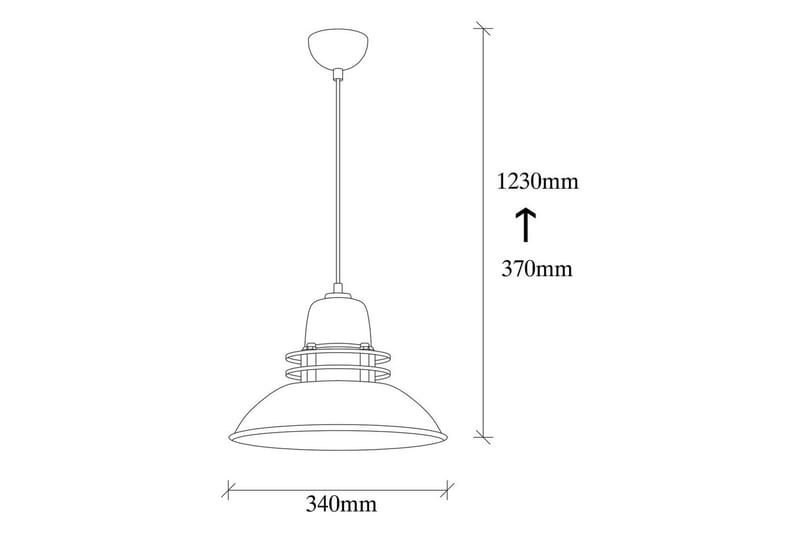 Lysekrone Giada Svart Trekant En Sokkel - Svart - Belysning - Innendørsbelysning & Lamper - Vinduslampe