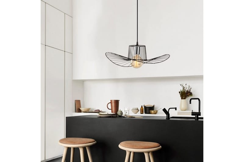 Lysekrone Majrulato Svart - Diameter: 49 cm - Belysning - Innendørsbelysning & Lamper - Vinduslampe