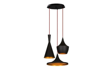 Lysekrone Mangol Sett Svart / Gull - Gull/Svart - Belysning - Innendørsbelysning & Lamper - Vinduslampe