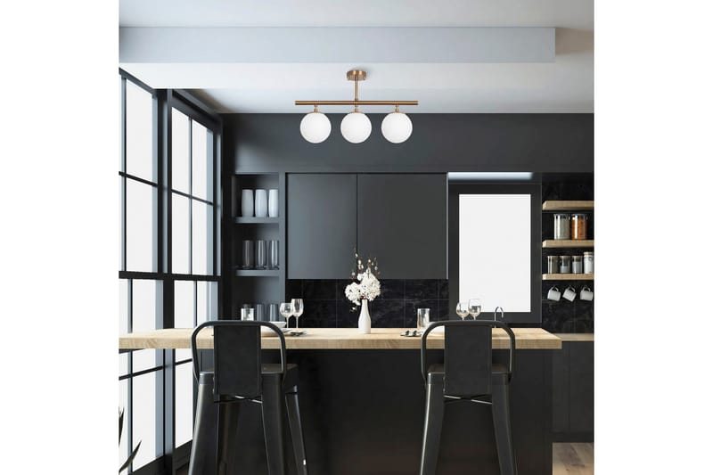 Lysekrone Sone Vintage Horisontal - Kobber - Belysning - Innendørsbelysning & Lamper - Vinduslampe