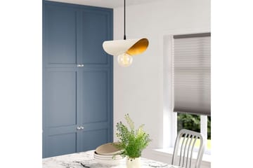 Lysekrone Sugana Kurvet Hvit / Gull - Hvit / Gull - Belysning - Innendørsbelysning & Lamper - Vinduslampe