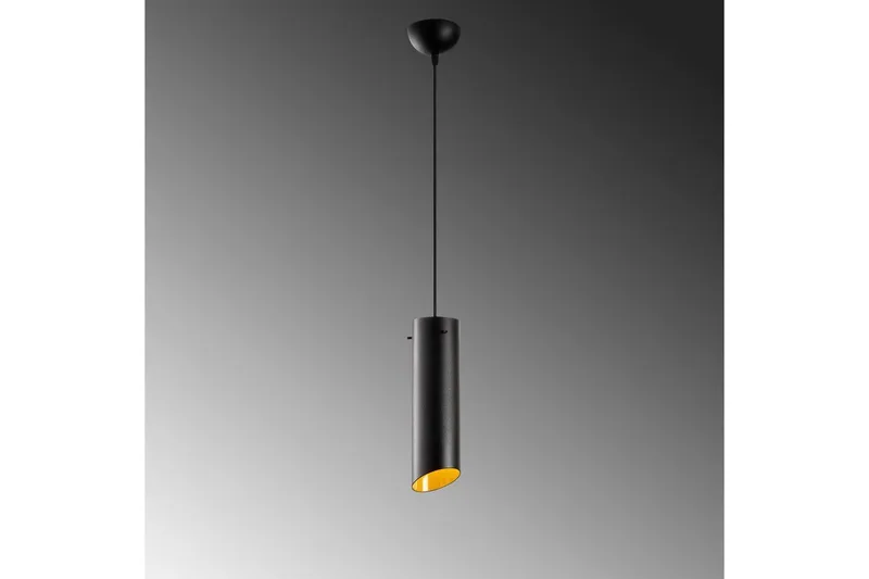 Lysekrone Sugana Svart / Gul - Svart/Gul - Belysning - Innendørsbelysning & Lamper - Vinduslampe