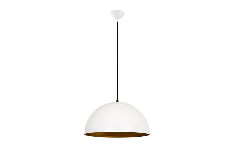 Lysekrone Zephyra Hvit / Gull, Diameter: 50 cm