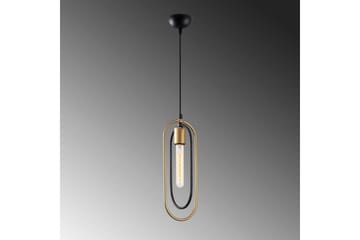 Lysekrone Pindor Sibgle Svart / Gull - Gull/Svart - Belysning - Innendørsbelysning & Lamper - Vinduslampe