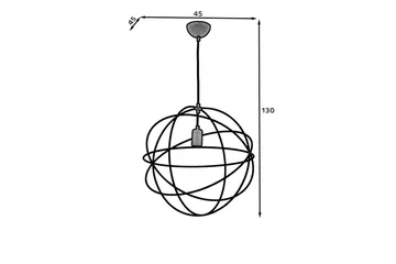 Olinto Pendellampe Rund - Svart - Belysning - Innendørsbelysning & Lamper - Vinduslampe
