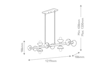 Palta Kichler Taklampe - Belysning - Innendørsbelysning & Lamper - Vinduslampe