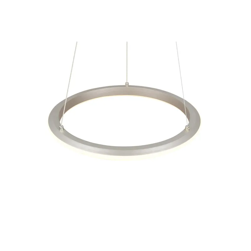 Pendel TRIO Amador - 45 cm, børstet stål - Belysning - Innendørsbelysning & Lamper - Vinduslampe
