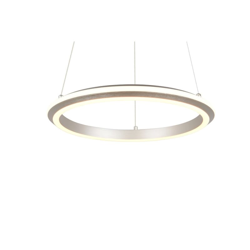Pendel TRIO Amador - 45 cm, børstet stål - Belysning - Innendørsbelysning & Lamper - Vinduslampe