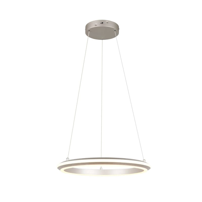 Pendel TRIO Amador, 45 cm, børstet stål