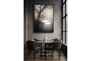 Pendel TRIO Celeste 1-del, Matt svart/hvit/kaffebrun - 1-del, Matt svart/hvit/kaffebrun - Belysning - Innendørsbelysning & Lamper - Vinduslampe