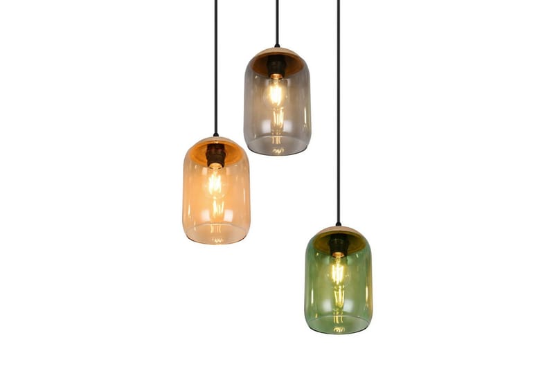Pendel TRIO Cork 3-delt - 3-delt - Belysning - Innendørsbelysning & Lamper - Vinduslampe