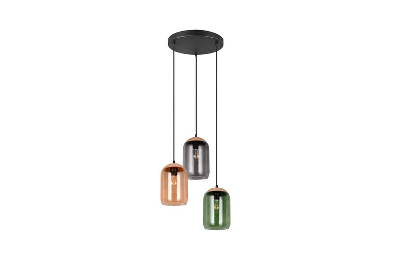 Pendel TRIO Cork 3-delt - 3-delt - Belysning - Innendørsbelysning & Lamper - Vinduslampe