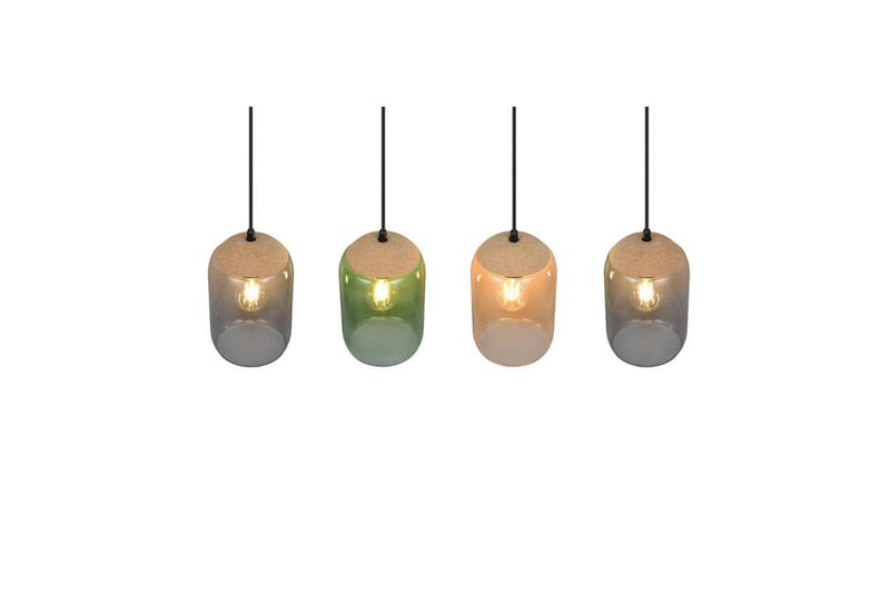 Pendel TRIO Cork 4-del - 4-del - Belysning - Innendørsbelysning & Lamper - Vinduslampe