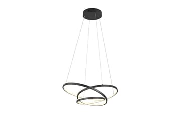 Pendel TRIO Darvin 64 cm, Matt svart