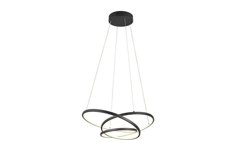 Pendel TRIO Darvin 64 cm, Matt svart - 64 cm, Matt svart - Belysning - Innendørsbelysning & Lamper - Vinduslampe
