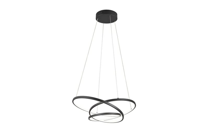 Pendel TRIO Darvin 64 cm, Matt svart - 64 cm, Matt svart - Belysning - Innendørsbelysning & Lamper - Vinduslampe