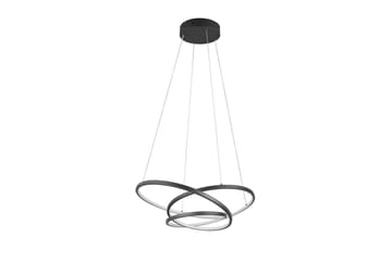 Pendel TRIO Darvin 64 cm, Matt svart - 64 cm, Matt svart - Belysning - Innendørsbelysning & Lamper - Vinduslampe