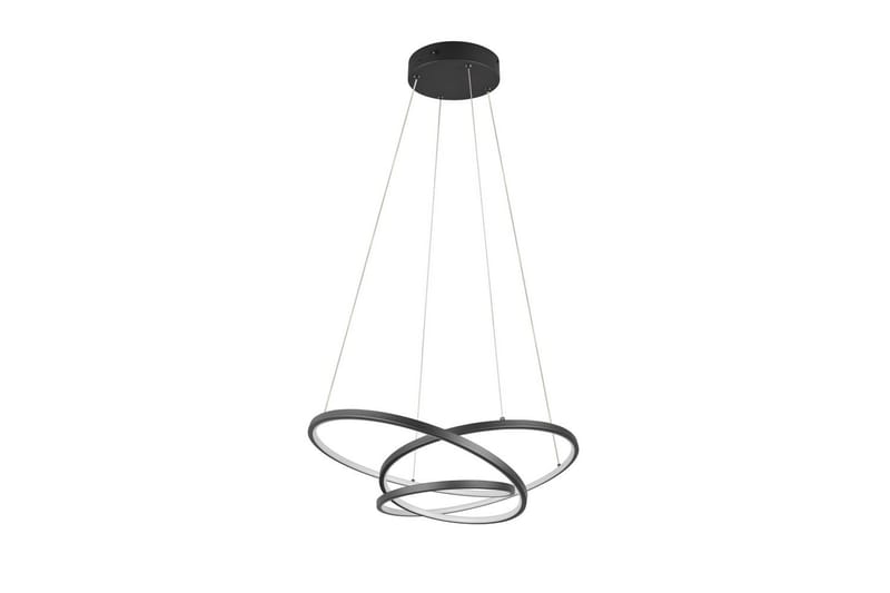 Pendel TRIO Darvin 64 cm, Matt svart - 64 cm, Matt svart - Belysning - Innendørsbelysning & Lamper - Vinduslampe