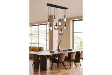 Pendel TRIO Diva 6-deler, Matt svart/krom - 6-deler, Matt svart/krom - Belysning - Innendørsbelysning & Lamper - Vinduslampe