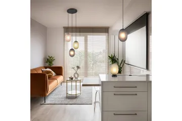 Pendel TRIO Facette 3-delt - 3-delt - Belysning - Innendørsbelysning & Lamper - Vinduslampe