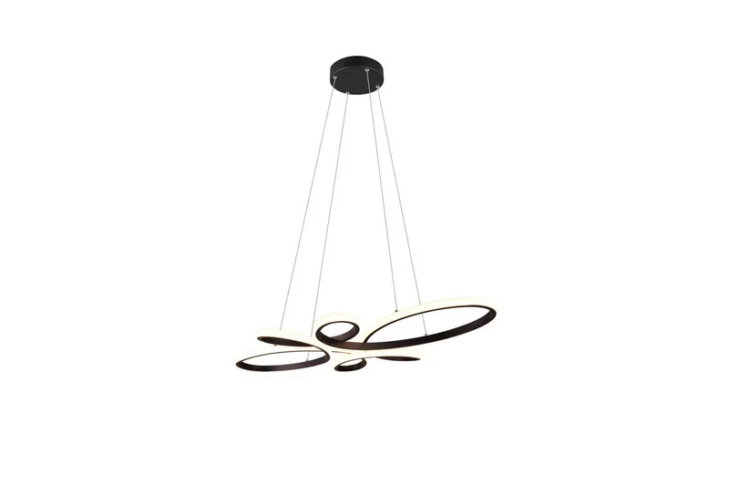 Pendel TRIO Fly Matt svart, Matt svart