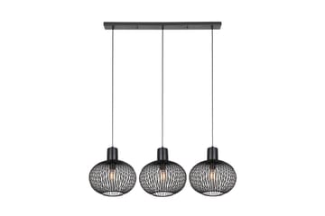 Pendel TRIO Gila 3-delt, Matt svart - 3-delt, Matt svart - Belysning - Innendørsbelysning & Lamper - Vinduslampe