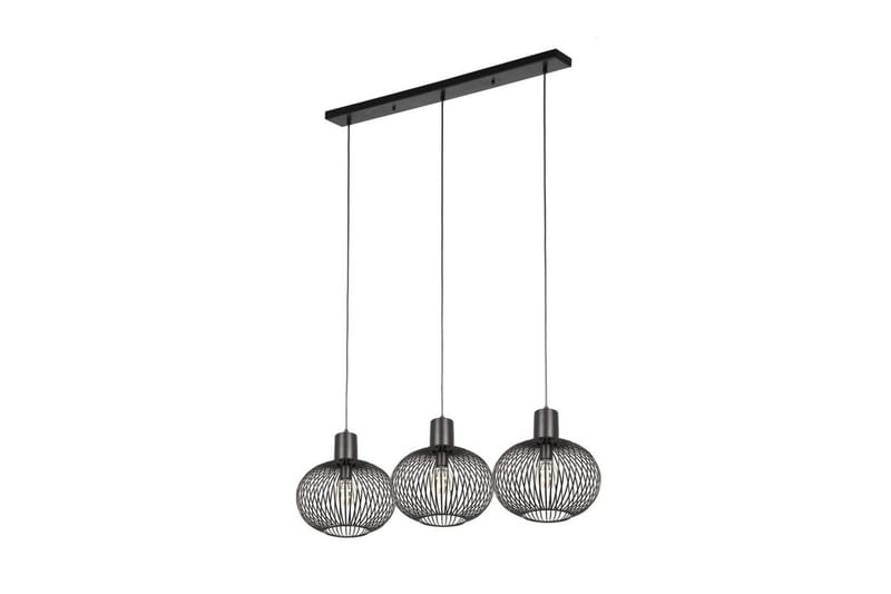 Pendel TRIO Gila 3-delt, Matt svart - 3-delt, Matt svart - Belysning - Innendørsbelysning & Lamper - Vinduslampe