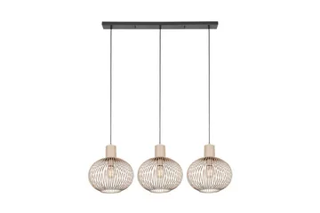 Pendel TRIO Gila 3-delt, Sand - 3-delt, Sand - Belysning - Innendørsbelysning & Lamper - Vinduslampe