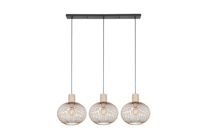 Pendel TRIO Gila 3-delt, Sand - 3-delt, Sand - Belysning - Innendørsbelysning & Lamper - Vinduslampe