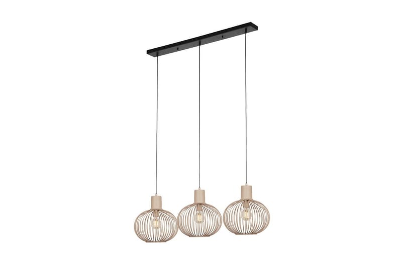 Pendel TRIO Gila 3-delt, Sand - 3-delt, Sand - Belysning - Innendørsbelysning & Lamper - Vinduslampe