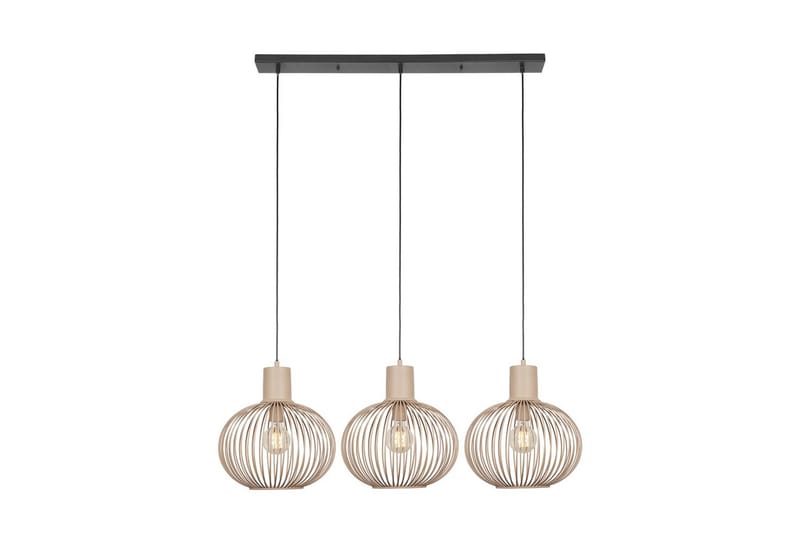 Pendel TRIO Gila 3-delt, Sand - 3-delt, Sand - Belysning - Innendørsbelysning & Lamper - Vinduslampe