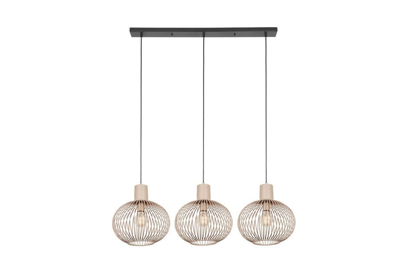 Pendel TRIO Gila 3-delt, Sand - 3-delt, Sand - Belysning - Innendørsbelysning & Lamper - Vinduslampe