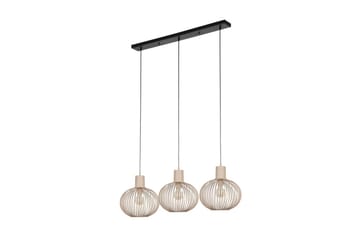Pendel TRIO Gila 3-delt, Sand - 3-delt, Sand - Belysning - Innendørsbelysning & Lamper - Vinduslampe
