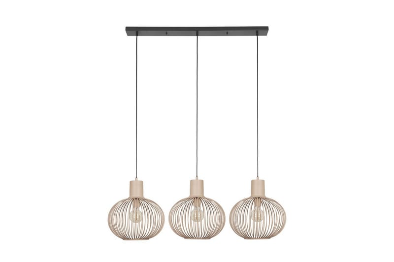 Pendel TRIO Gila 3-delt, Sand - 3-delt, Sand - Belysning - Innendørsbelysning & Lamper - Vinduslampe