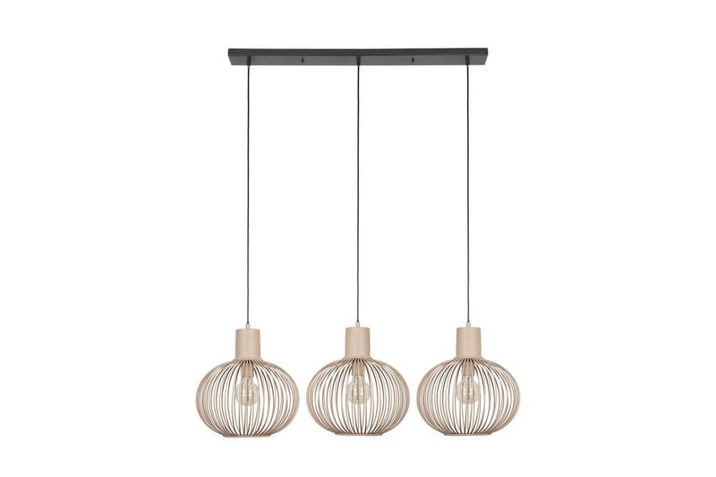 Pendel TRIO Gila 3-delt, Sand - 3-delt, Sand - Belysning - Innendørsbelysning & Lamper - Vinduslampe