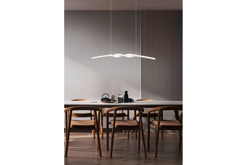 Pendel TRIO Ginko Matt hvit - Matt hvit - Belysning - Innendørsbelysning & Lamper - Vinduslampe