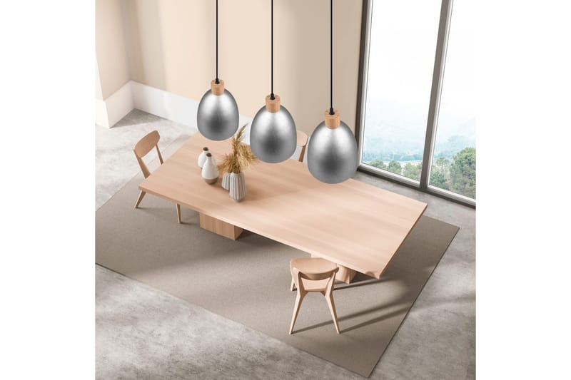 Pendel TRIO Jagger Antikkstål - Antikkstål - Belysning - Innendørsbelysning & Lamper - Vinduslampe