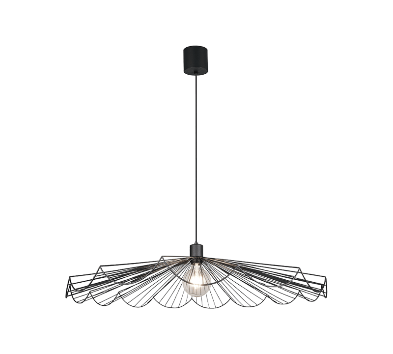 Pendel TRIO Margarita, 80 cm, enkel skjerm