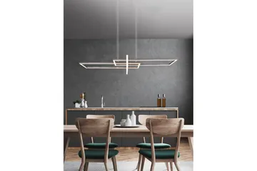 Pendel TRIO Salinas Børstet stål - Børstet stål - Belysning - Innendørsbelysning & Lamper - Vinduslampe