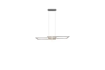 Pendel TRIO Salinas Børstet stål - Børstet stål - Belysning - Innendørsbelysning & Lamper - Vinduslampe