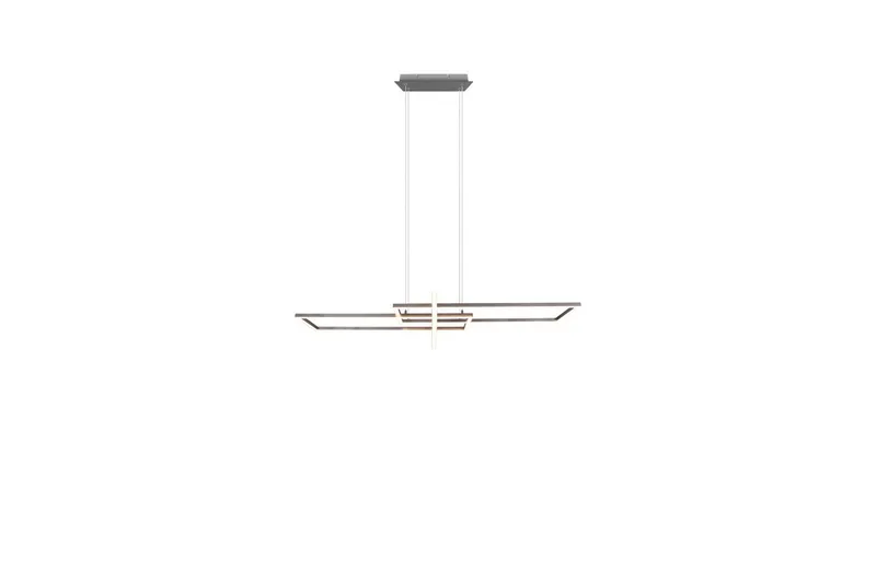 Pendel TRIO Salinas Børstet stål - Børstet stål - Belysning - Innendørsbelysning & Lamper - Vinduslampe