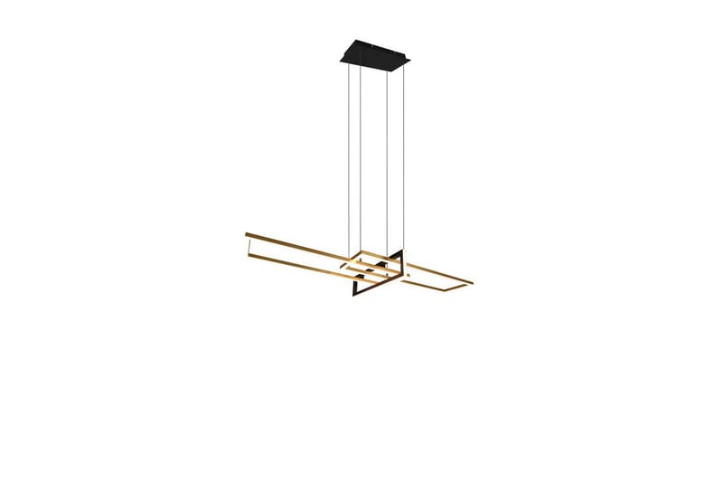 Pendel TRIO Salinas Matt messing/matt svart, Matt messing/matt svart