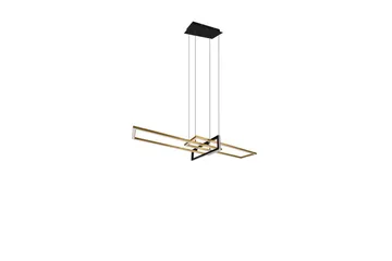 Pendel TRIO Salinas Matt messing/matt svart - Matt messing/matt svart - Belysning - Innendørsbelysning & Lamper - Vinduslampe