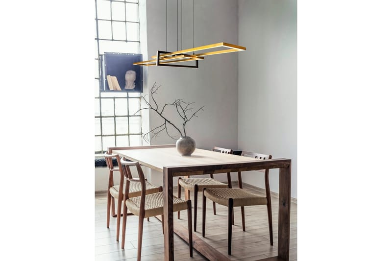 Pendel TRIO Salinas Matt messing/matt svart - Matt messing/matt svart - Belysning - Innendørsbelysning & Lamper - Vinduslampe