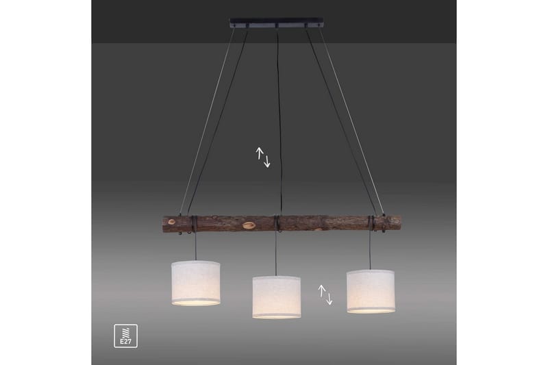 Pendellampe Bark - 20x120x100 cm - Belysning - Innendørsbelysning & Lamper - Vinduslampe