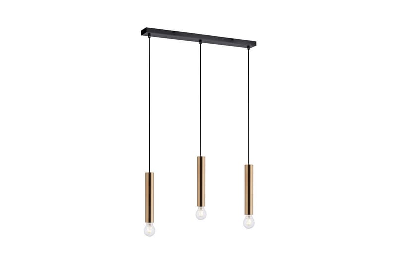 Pendellampe Bruna - 6x120x65 cm, Messing Matt - Belysning - Innendørsbelysning & Lamper - Vinduslampe